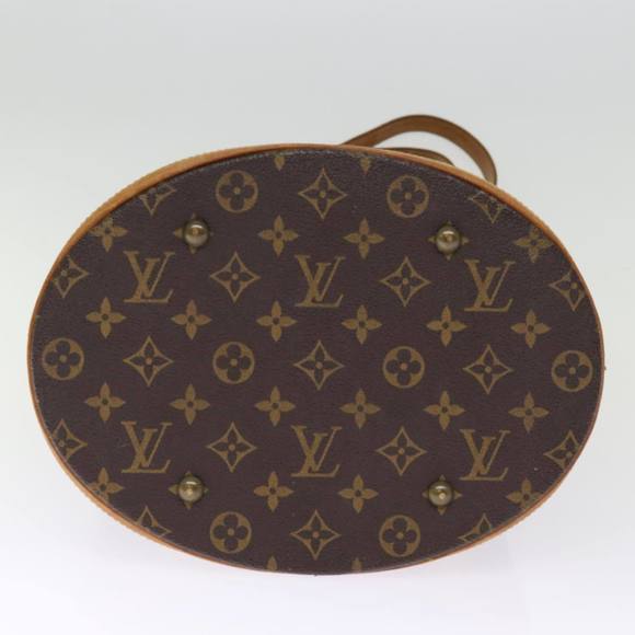 LOUIS VUITTON Monogram Bucket GM Shoulder Bag M42236 LV Auth 75896 - Picture 5 of 16